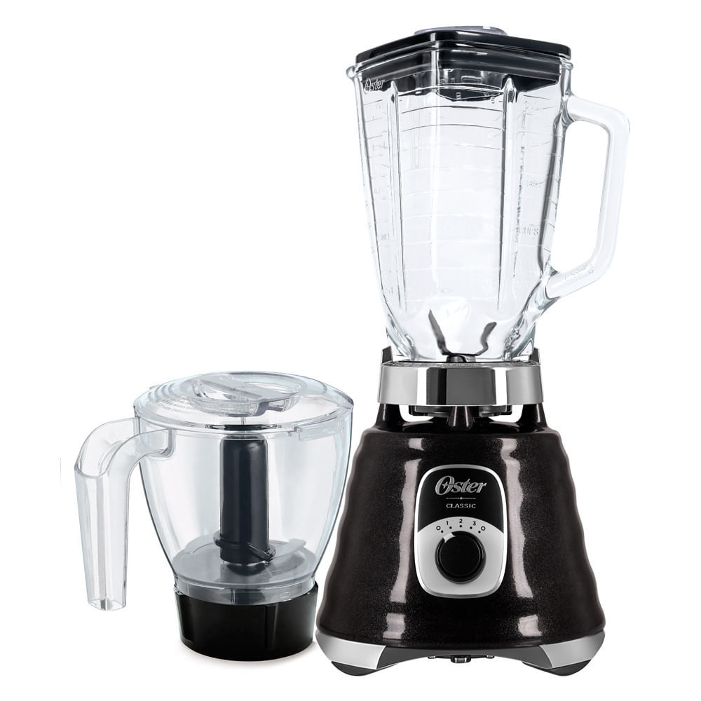 Kit New Osterizer Black - Liquidificador e Base Processadora Oster