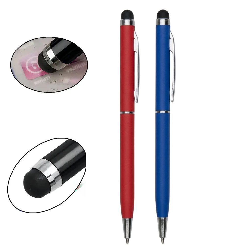 Caneta Touch 2 Em 1 Para Ipad Iphone Galaxy Tablet e Celulares