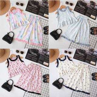 Pré-Encomenda-OWLET-Oneset Flare ruffle-Terno Feminino rayon-Motivo Completo Com Babados-Moda Feminina