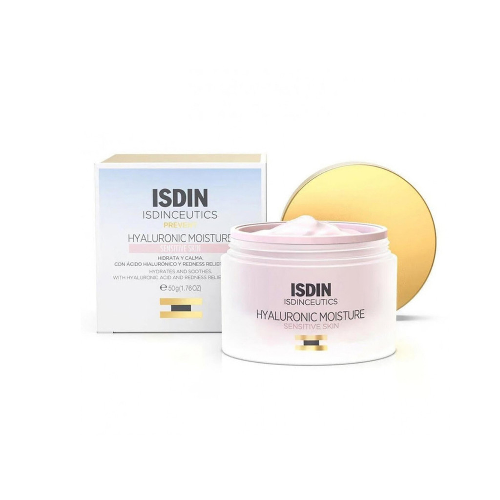 Creme Facial Isdin Hyaluronic Moisture Sensitive Skin 50g