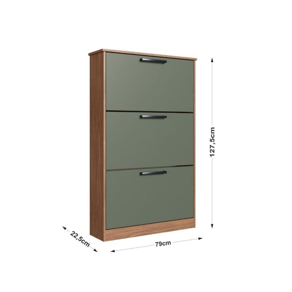 Sapateira para Quarto 18 Pares Melissa Verde/Freijo/Oliva Freijó/Oliva · foto 2