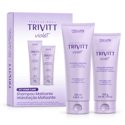 Kit Home Care Matizante Trivitt Shampoo E Hidratação Violet