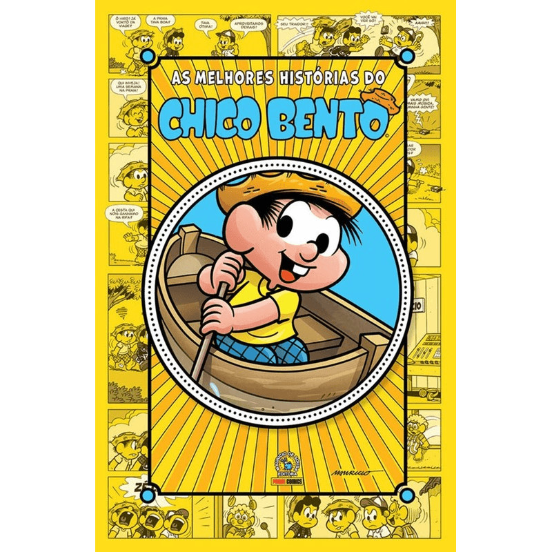 Capa do livro Livro - As melhores histórias do Chico Bento vol. 4 - por Mauricio de Sousa - Editora Panini