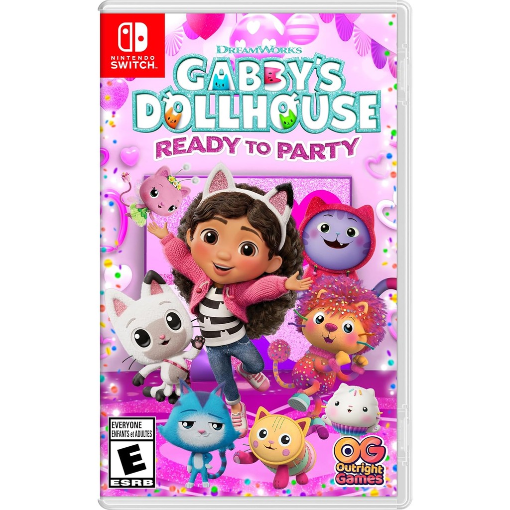 DreamWorks Gabbys Dollhouse Ready to Party Switch Midia Fisica em Oferta na Shopee