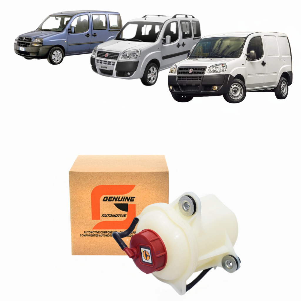 Reservatorio Direcao Hidraulica Fiat Doblo 2002 2022 Automotiva Completo Tampa