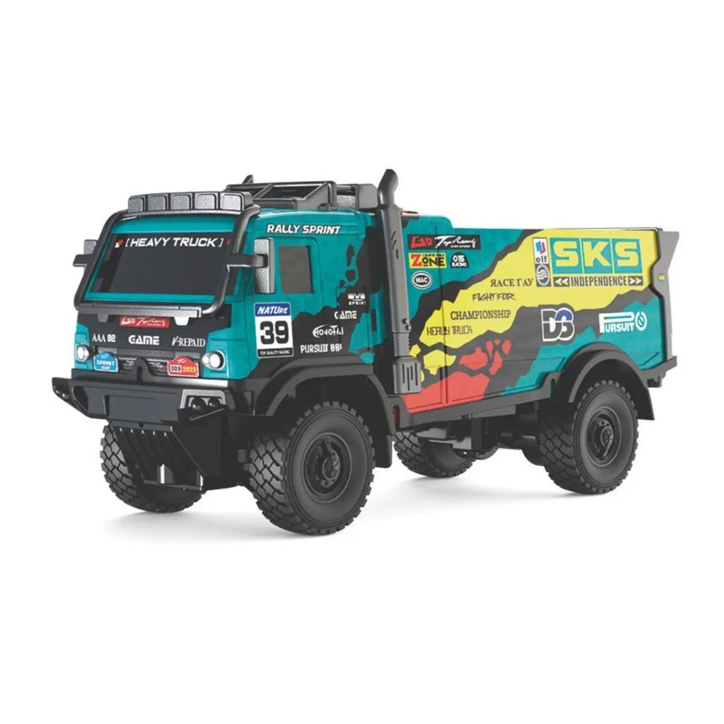 Brinquedo Infantil Caminhão de Controle Remoto Rally 1:24 Power Light Verde Zippy Toys - 10450 em Oferta na Shopee