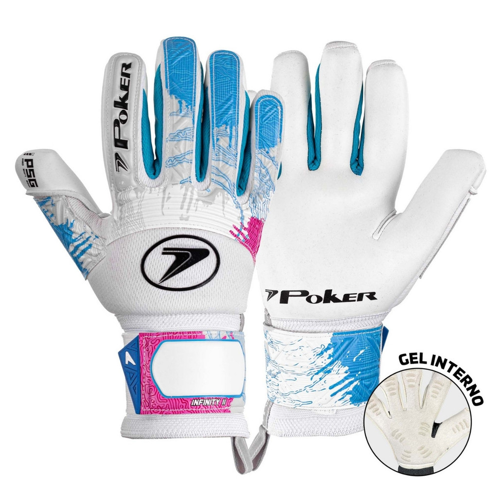 Luva Goleiro Poker Profissional Infinity Ii Campo Original