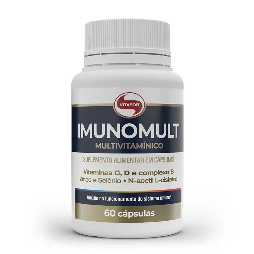 Imunomult Multivitamínico - 60 Cápsulas - Vitafor