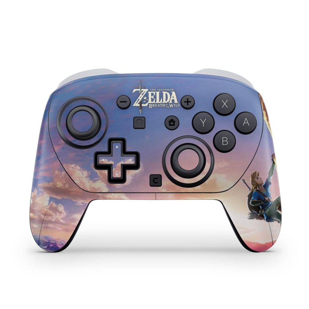 Skin Anti-Rage para Nintendo Switch 2 Pro Controle Adesivo - Zelda Breath Of The Wild