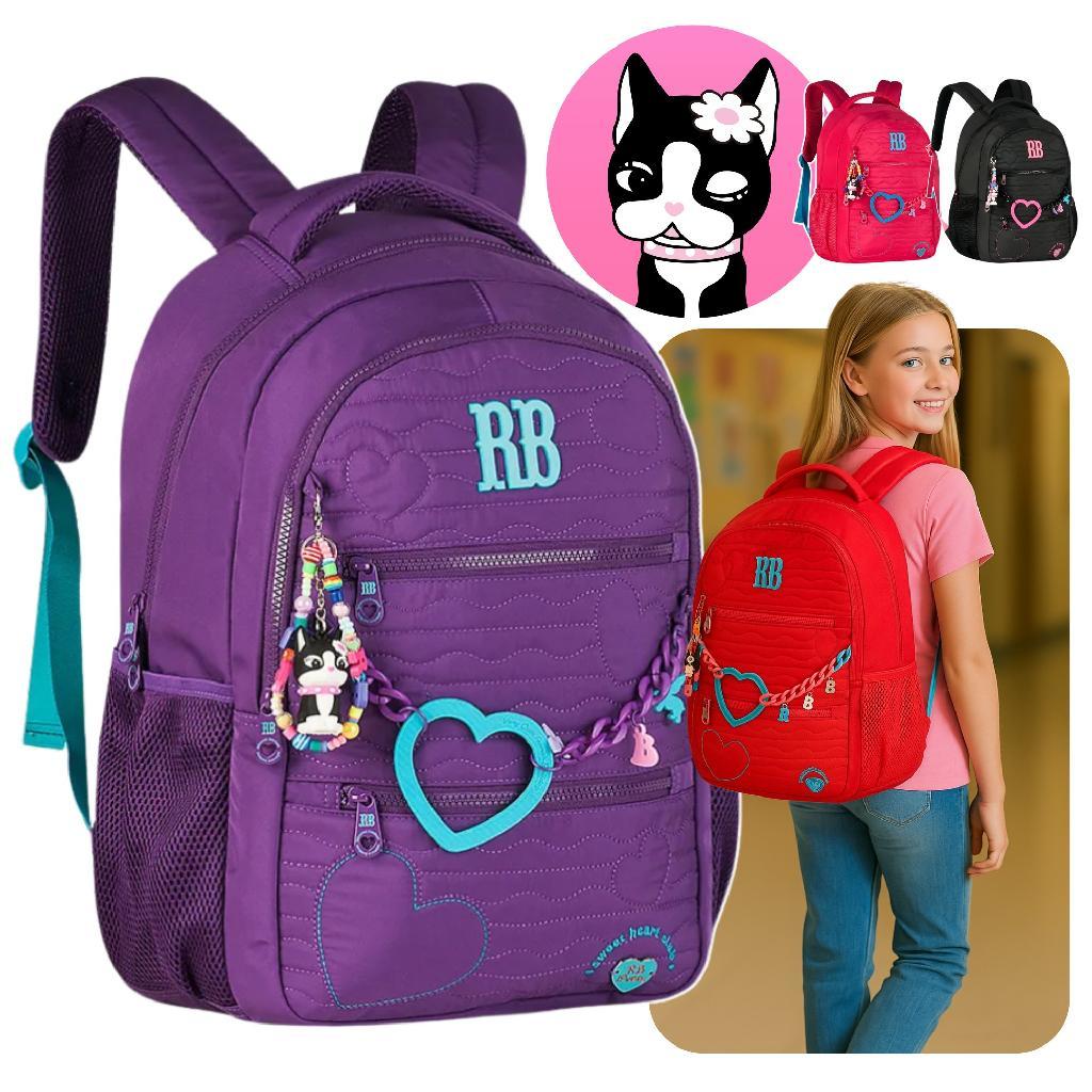Mochila Costas Infantil Menina Rebecca Bonbon ORIGINAL rebeca bom bom 2026 - RB