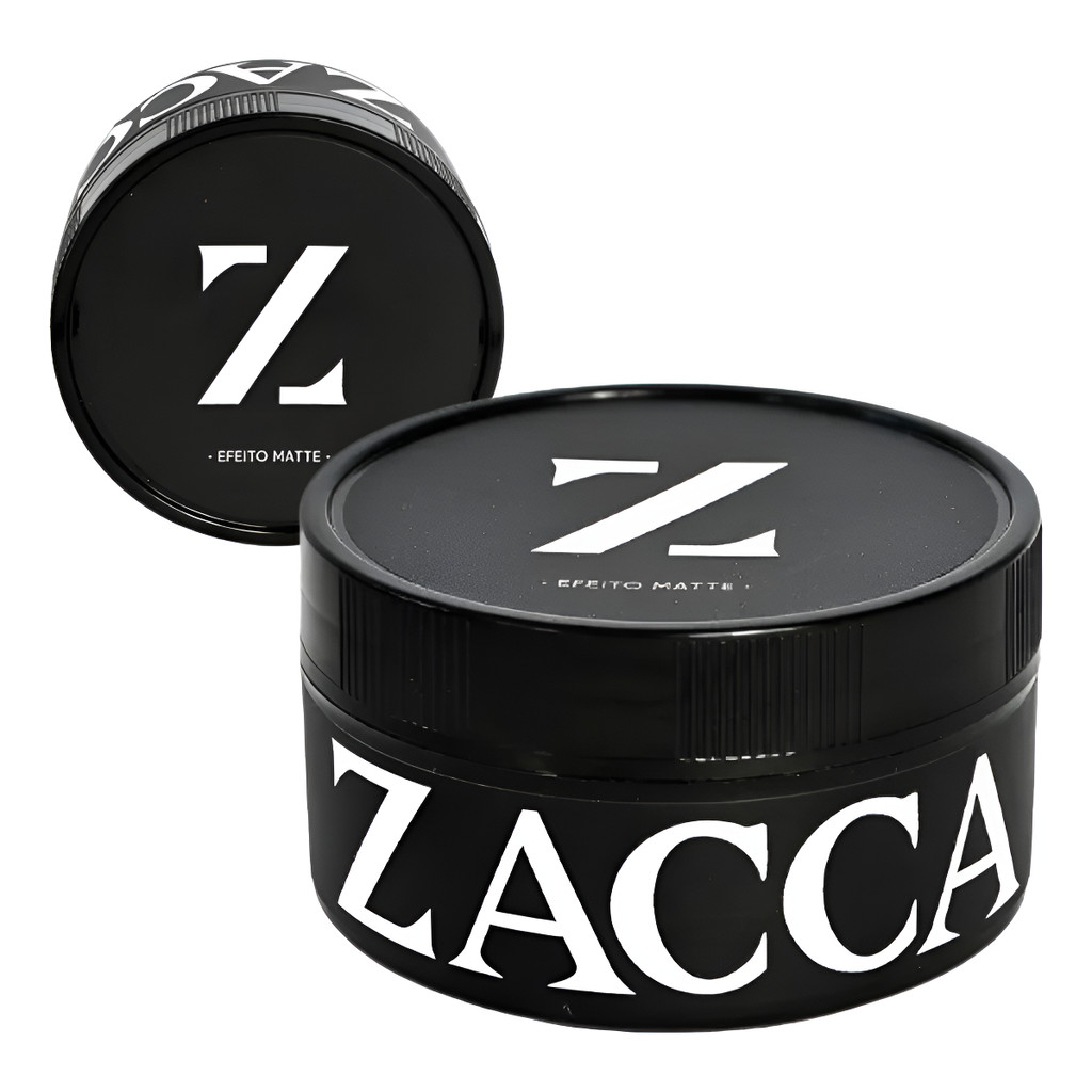 Cera Modeladora Para Cabelos Efeito Seco Zacca Pomada 70g