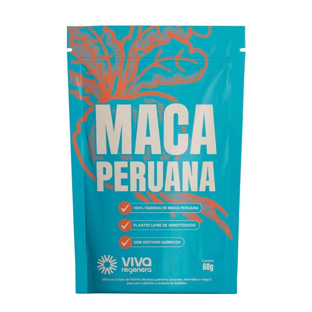 Maca Peruana Ativada 60g Viva Regenera em Oferta na Shopee
