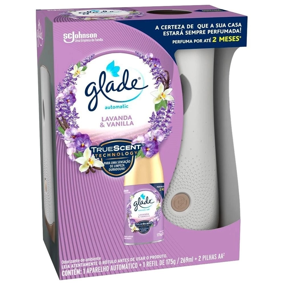 Glade Automatic Spray Kit Completo + 2 Pilhas AA em Oferta na Shopee