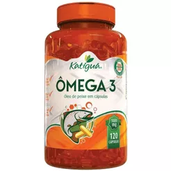 Ômega 3 Tripla Fonte 1000mg - 120 Cápsulas - Katiguá