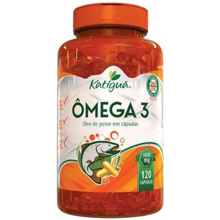 Ômega 3 Tripla Fonte 1000mg - 120 Cápsulas - Katiguá em Oferta na Shopee