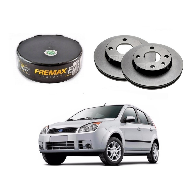 Disco Freio Dianteiro Fiesta 1.6 2007 A 2010