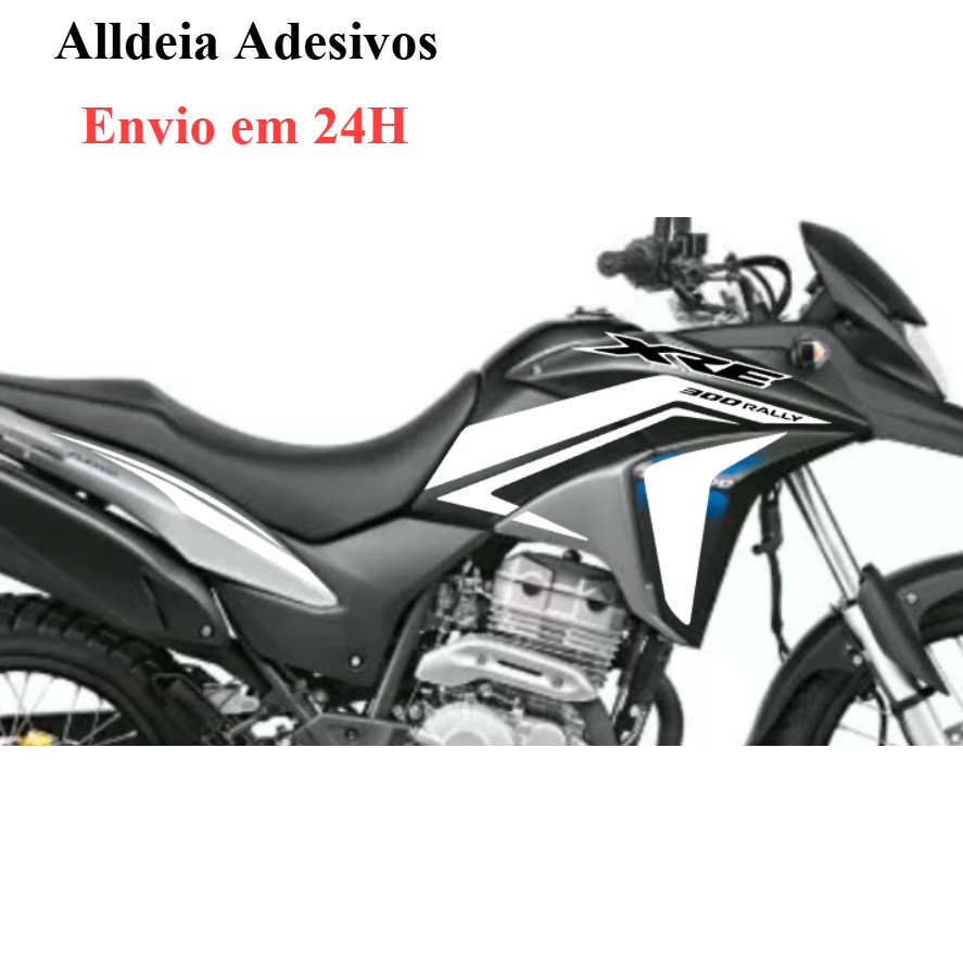 Adesivos Faixas Emblemas Xre 300 Rally 2014 / 2015