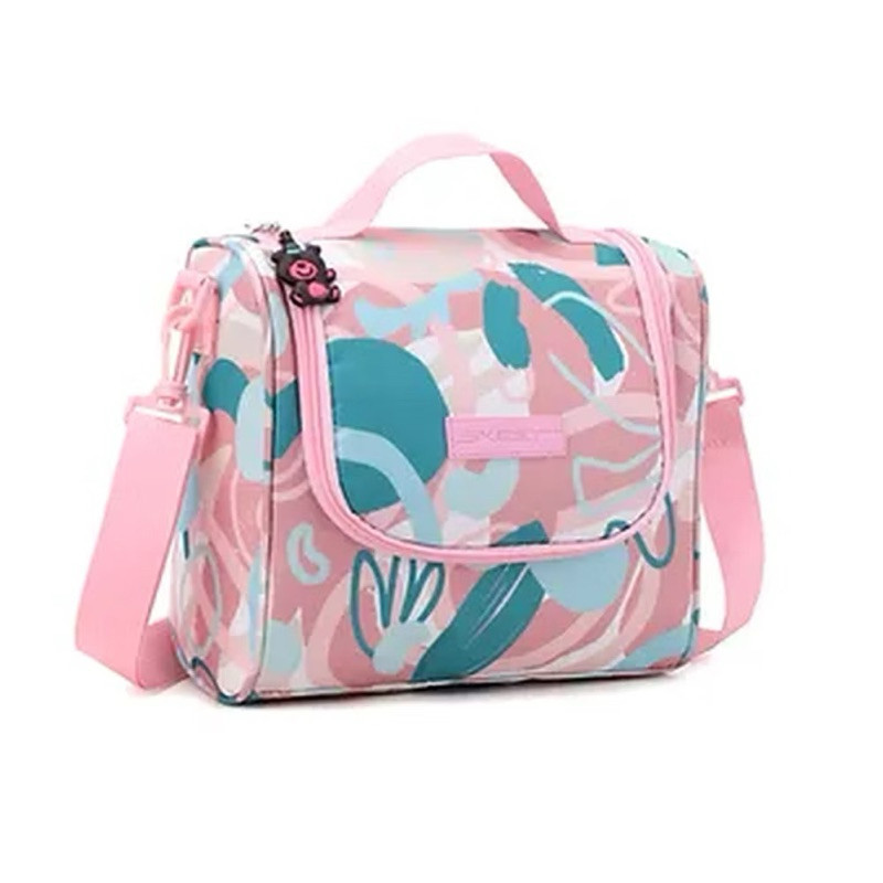Lancheira Bolsa FTJE 1-  Térmica Frasqueira Infantil Escolar Estampada