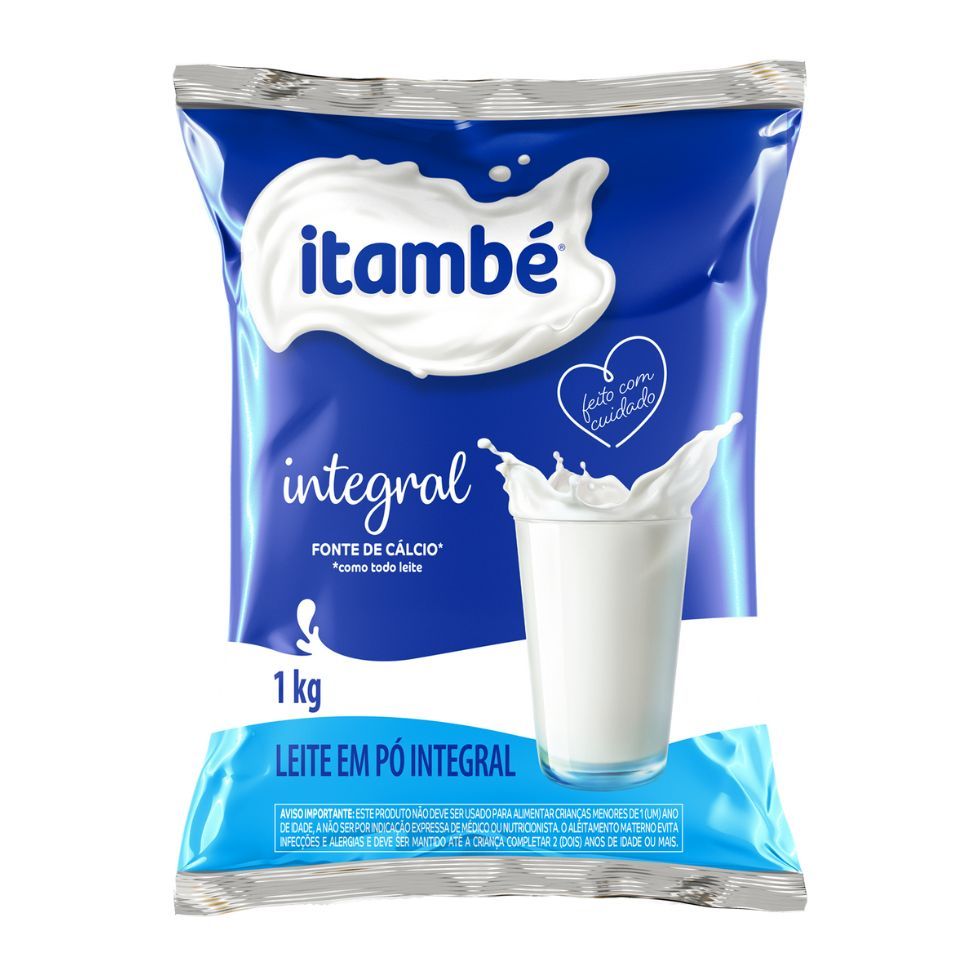 Leite em Pó Integral 1kg Itambé