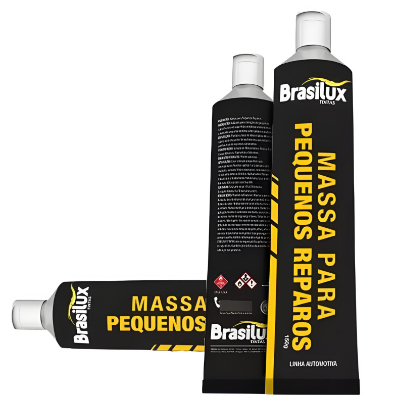 Kit 2 Massa Acrílica Pequenos Reparos Automotivas Correções 150g