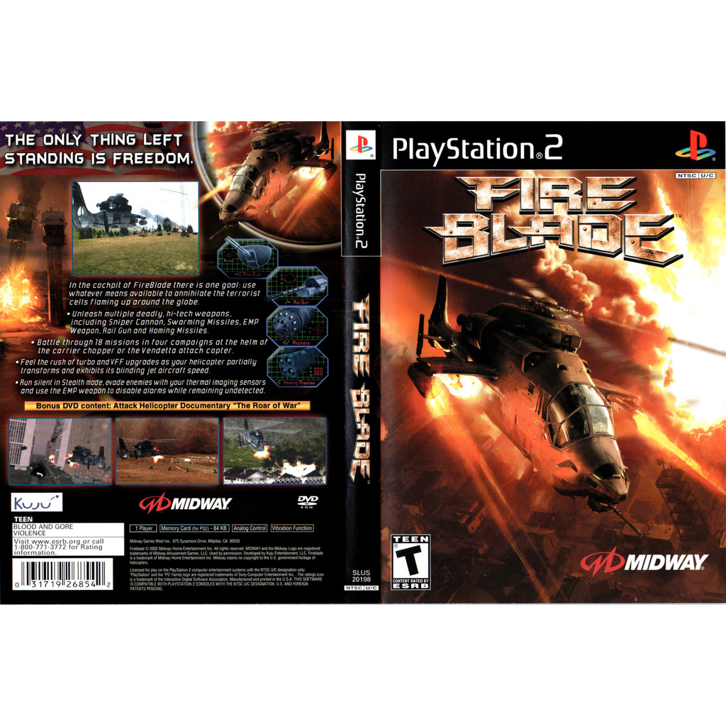 Fire Blade - PS2