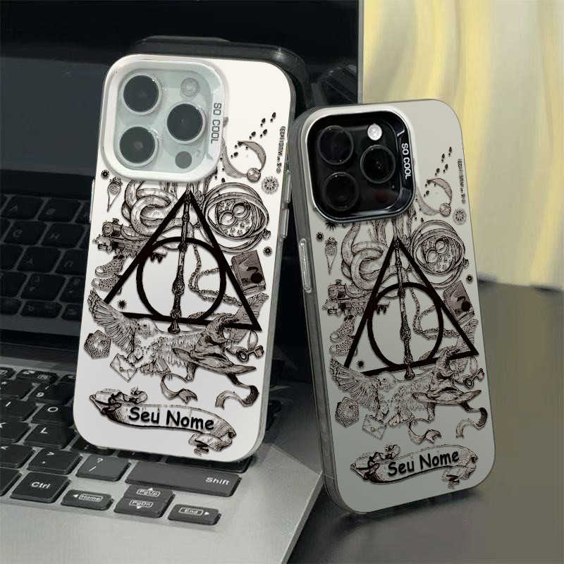 Capinha personalizada Harry Potter cruz anti-choque para Samsung S22 S24 S23 Ultra S20 S21 S23 FE S24 S25 S22 Plus S24