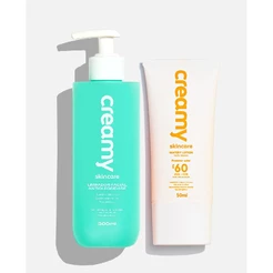 Duo Limpador Antioleosidade + Protetor Solar
