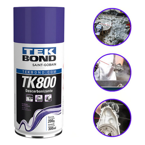 Spray TK800 Descarbonizante 300ml - Tek Bond