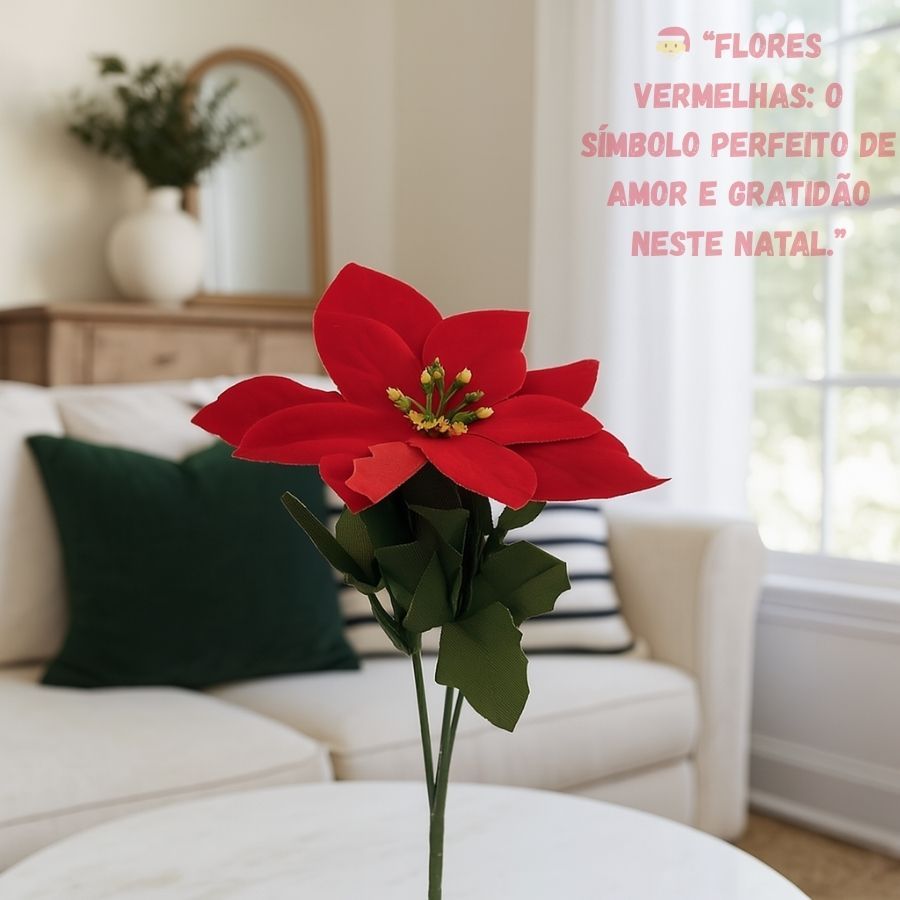 Flor Artificial Árvore De Natal Decoração De Natal Presente De Ano Novo 45CM
