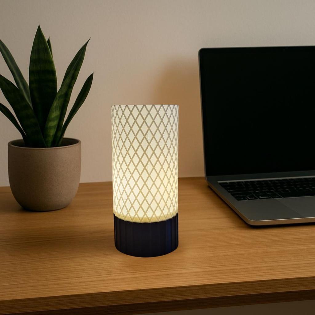 Luminaria Mesa Abajur Led Portátil COLMEIA Luxo Luz de Cabiceira Abajures Decoracao Diversos Presente Quarto Geometrico