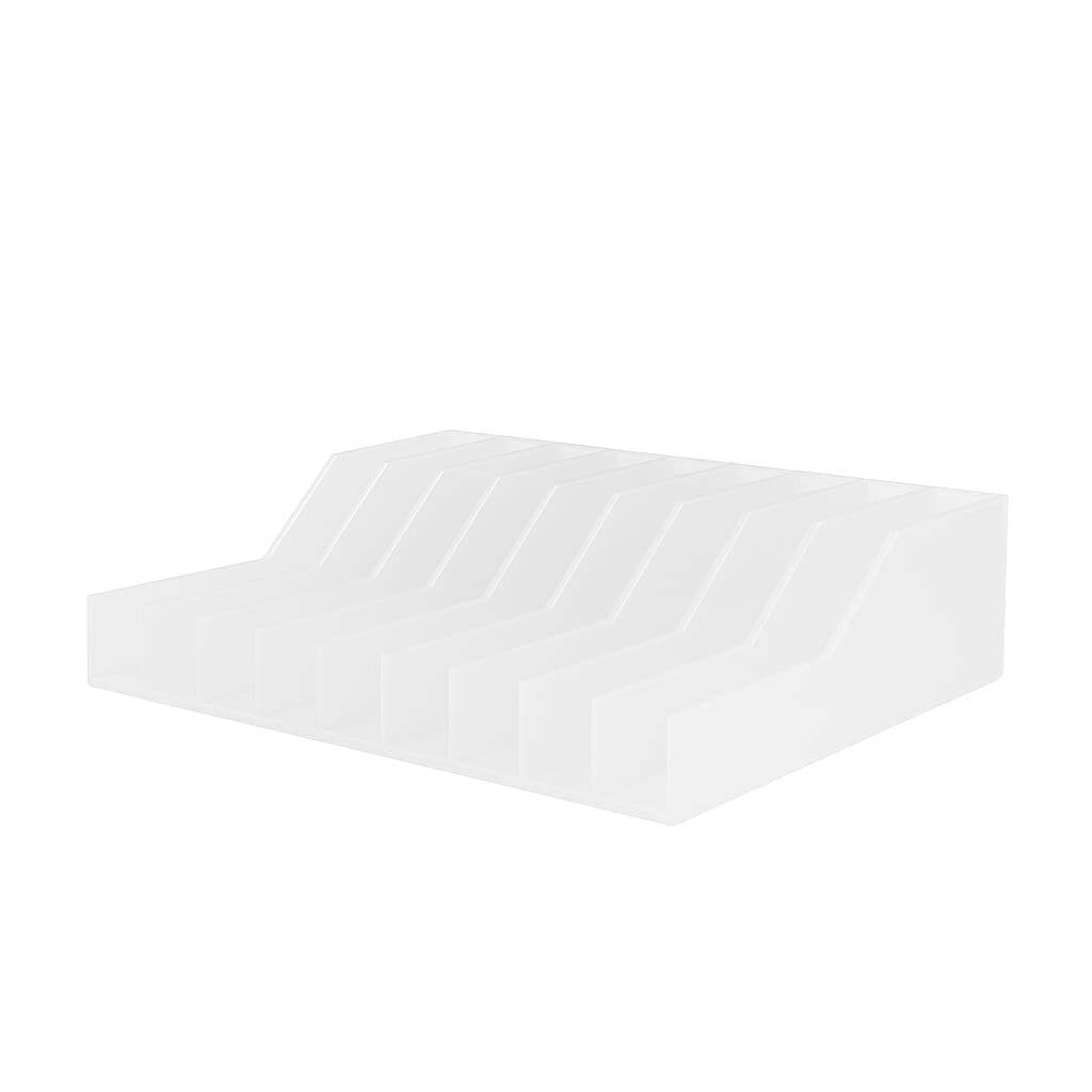 Suporte Organizador DVD Blu-ray Aduze até 10 Capas Branco