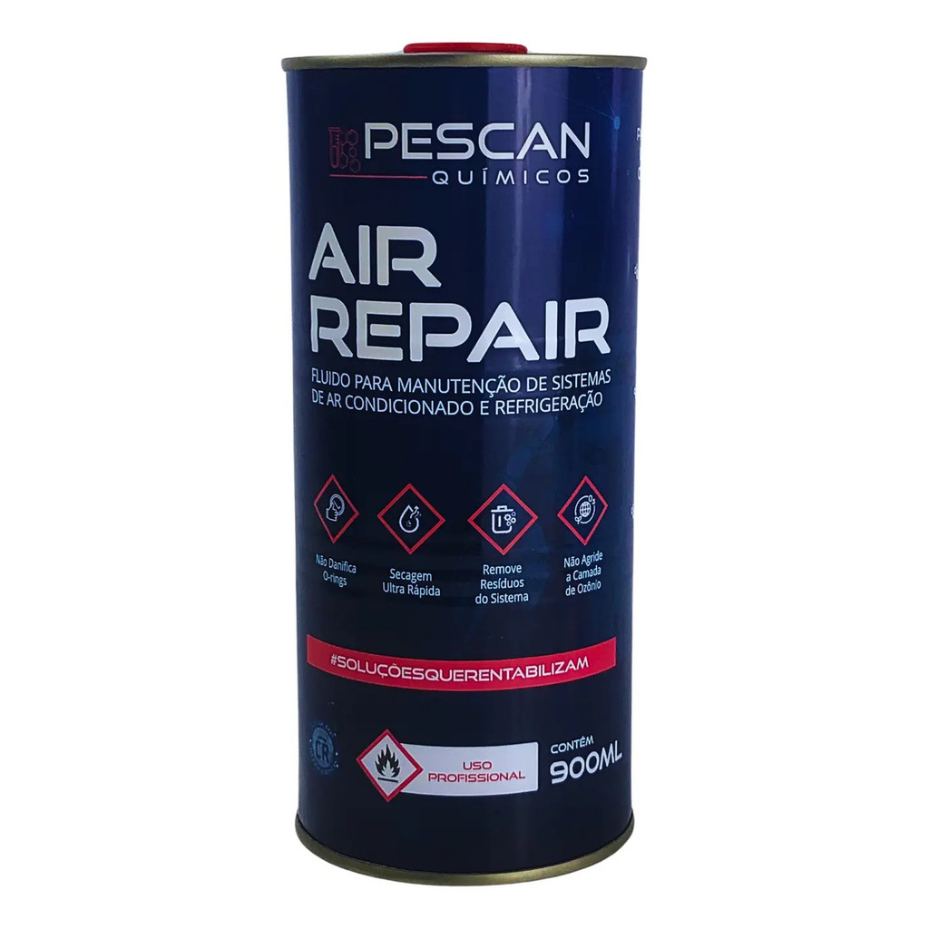 Fluido De Limpeza Air Repair 900ml Pescan 141b