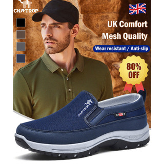 [Leveza e Estilo] [Design Moderno] Sapatos/Tecido Confortáveis Para Caminhada Papai