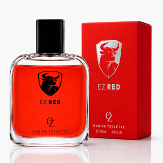 Perfume Masculino 100ml Ez Red Marcante Eau De Toilette Alta Fixação