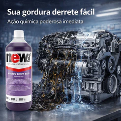DESENGRAXANTE ATIVADO NEWTEC CONCENTRADO REMOVE GRAXA ÓLEO