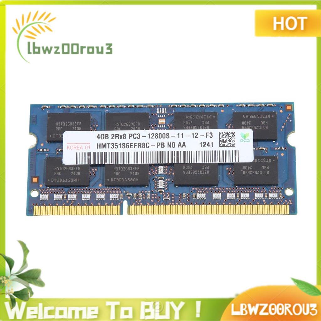 Para DDR3 4GB Portátil Memória RAM 1600Mhz PC3 12800 2RX8 1.5V 16 IC SODIMM Apenas