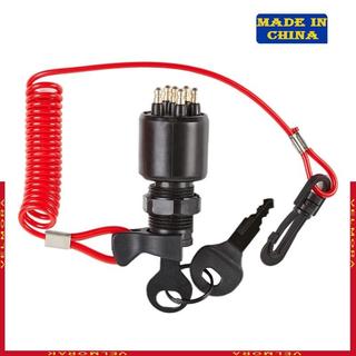 Interruptores Chave Ignição Cordão Segurança VEl 175974 Para Motor