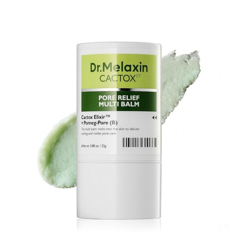 Dr.MelaxinCactoxPoreReliefMultiBalmStick – Refrescante e Redutor de Inchaço, Reduz Poros Dilatados, Creme Refrescante In