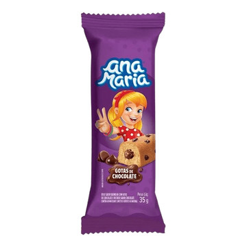Bolinho Ana Maria Gotas de Chocolate