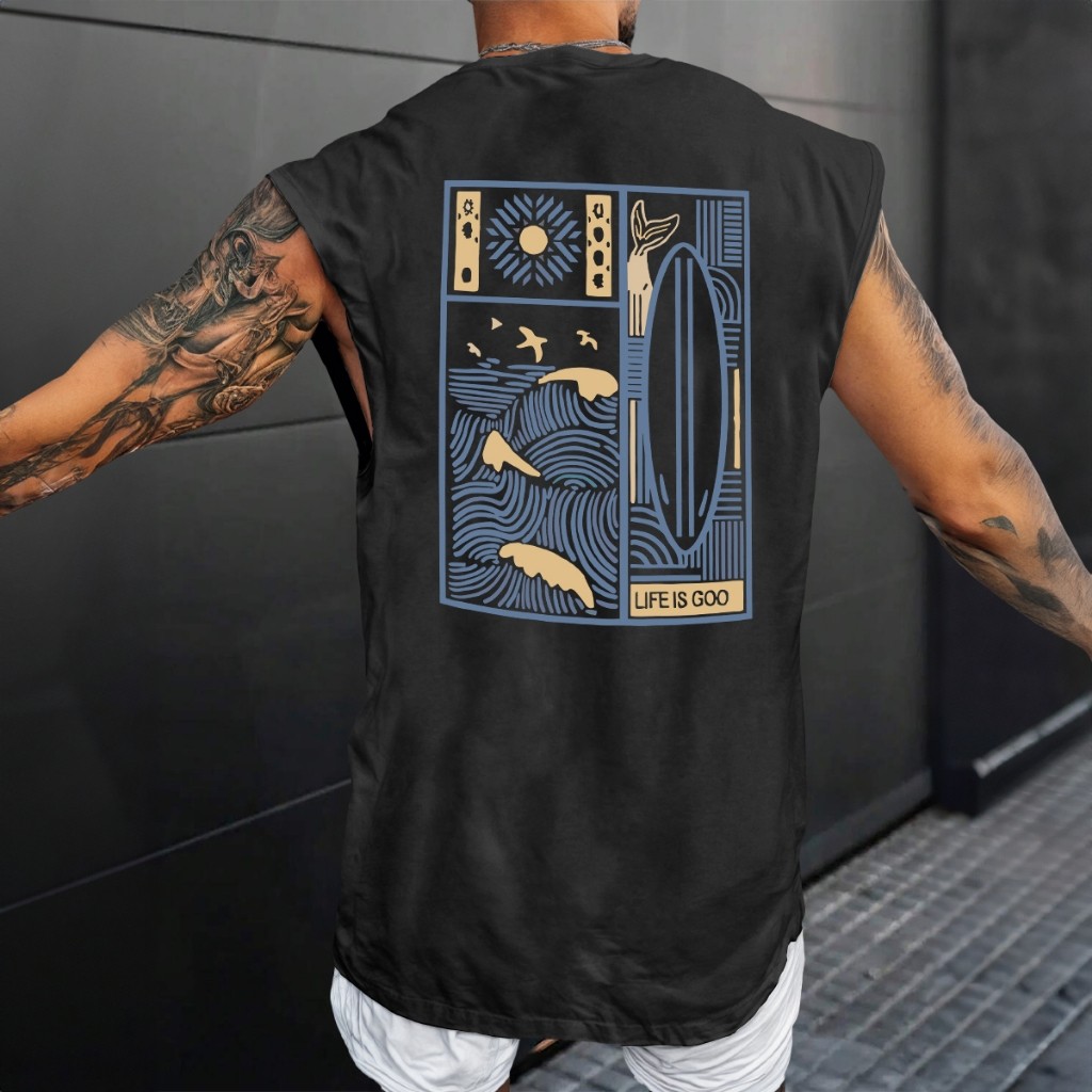 Camiseta Oversized Regata Streetwear Camisa Cavada Masculina Academia Treino Passeio