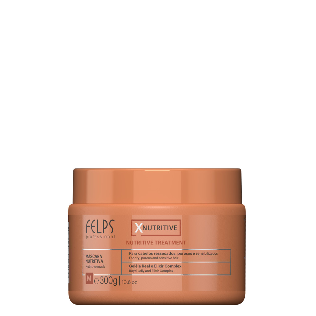 Máscara De Tratamento XNutritive 300g - Felps Professional | Nutrição Profunda