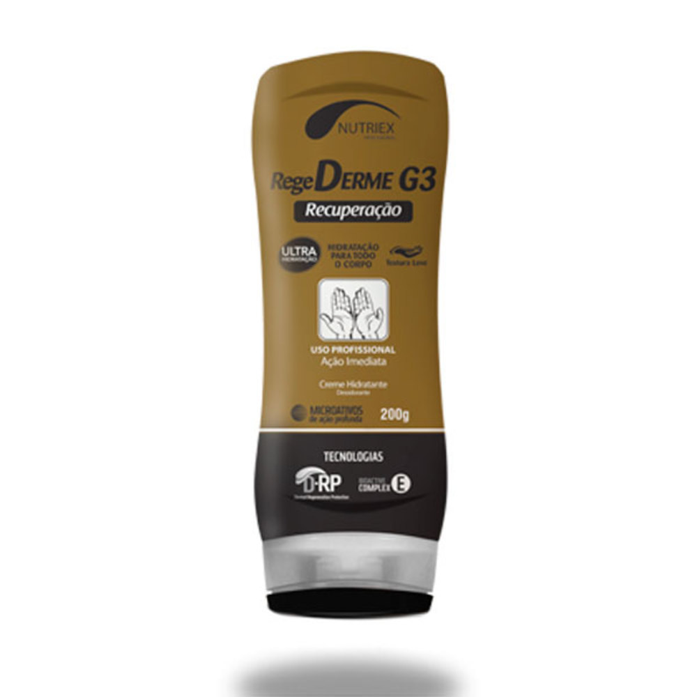 Creme hidratante regenerativo 200g Regederme G3 - Nutriex
