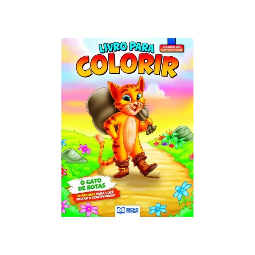 Colorir Clássicos - O Gato de Botas · foto 2