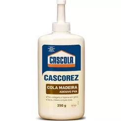 Cascorez Cola Madeira Cascola, Alta Flexibilidade, 1x250g