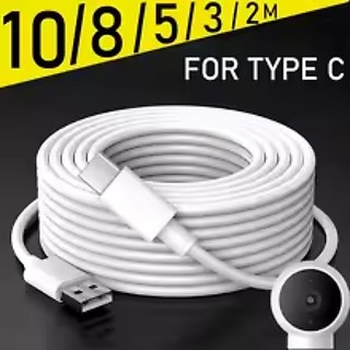 Cabo De Carga Rápida USB Tipo C 3M 5M 8M 10M 12M Porta Dados Micro Universal Para Câmera …