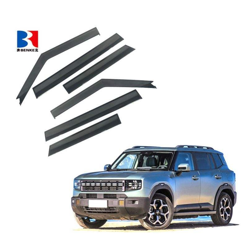 Acessórios De Carro premium Para CHERY Jetour Shanhai T1 2024 2025 Defletor De Vento De Injeção Viseira De Janela Automá