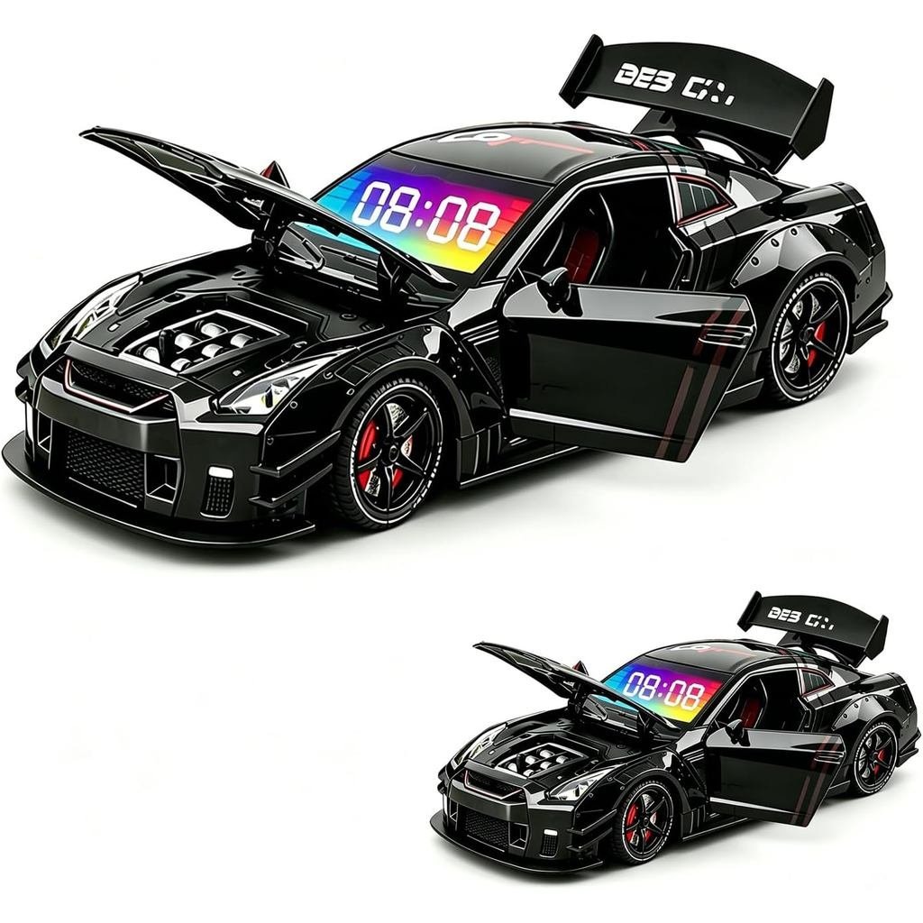Relógio Despertador Hyper-car, Relógio Despertador para Carro, com Tela LED de Alta Definição, Digital, Relógios