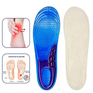 Palmilha Ortopédica Gel de Silicone para Dores nos Pés Anti Impacto para Sapato geracao