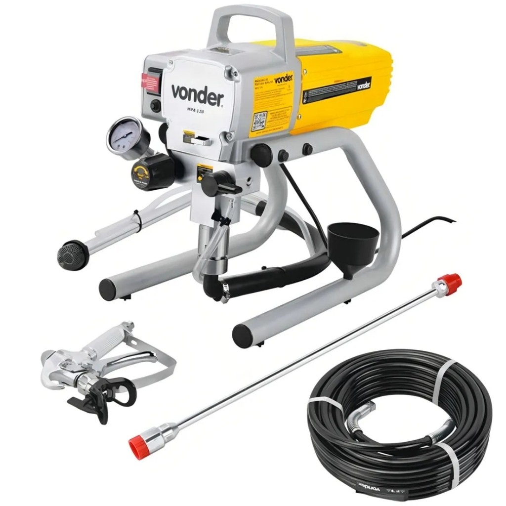 Máquina de Pintura Airless 900W 1,2 Hp Mpa 120 220V Vonder