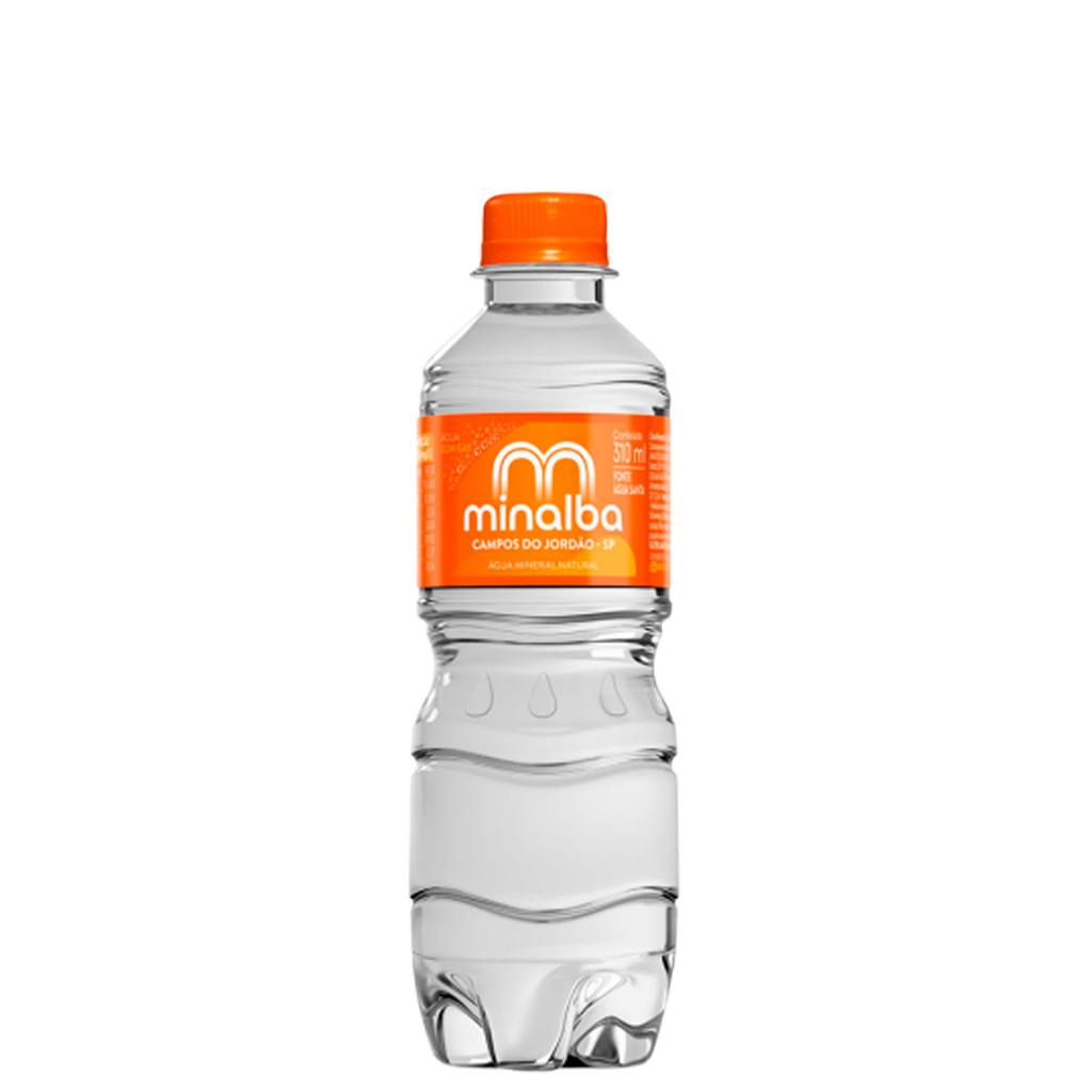 Água Mineral Minalba Com Gás 310ml